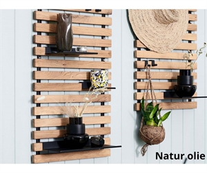 House of Sander Vægsystem - 2Easy - 100x50 cm - Natur olie